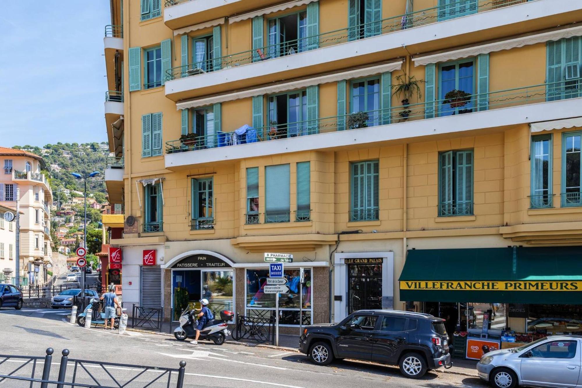 Charmant 3 Pieces Vue Mer Villefranche-sur-Mer Esterno foto